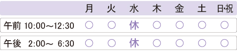 診療時間｜わたなべ眼科｜シャポー小岩